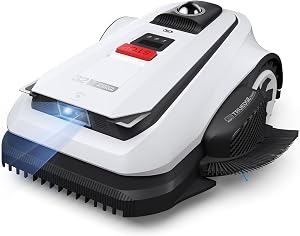 ECOVACS Goat A2000 LiDAR PRO Robotic Lawn Mower for Up to 1/2 Acre, Wire-Free with Dual-Li