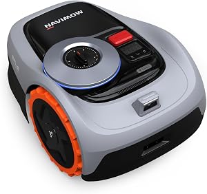 Segway Navimow i105N Robot Lawn Mower Perimeter Wire Free 1/8 Acre RTK+Vision Robotic Lawn