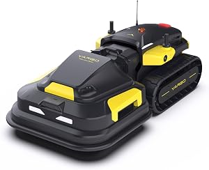 YARBO Robot Lawn Mower for Large Yard up to 6 Acres, Hands Free Operation, Perimeter Wire