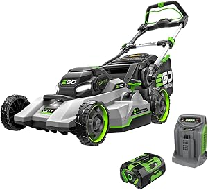 EGO POWER+ Electric Lawn Mower, Self-Propelled Cordless with Select Cut and Touch Drive, I