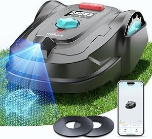 YARDCARE 2026 New M800Plus Robot Lawn Mower, GPS & 3D Vision, with 32.8 ft Magnetic St